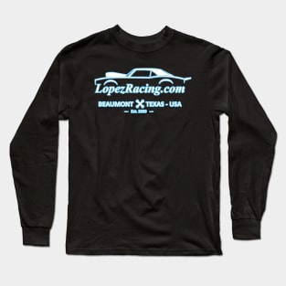 2021 LopezRacing.com Logo Dark Background Long Sleeve T-Shirt